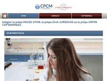 Tablet Screenshot of cpcm-juridicas.com